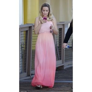 Lauren Conrad Peach ombré maxi.